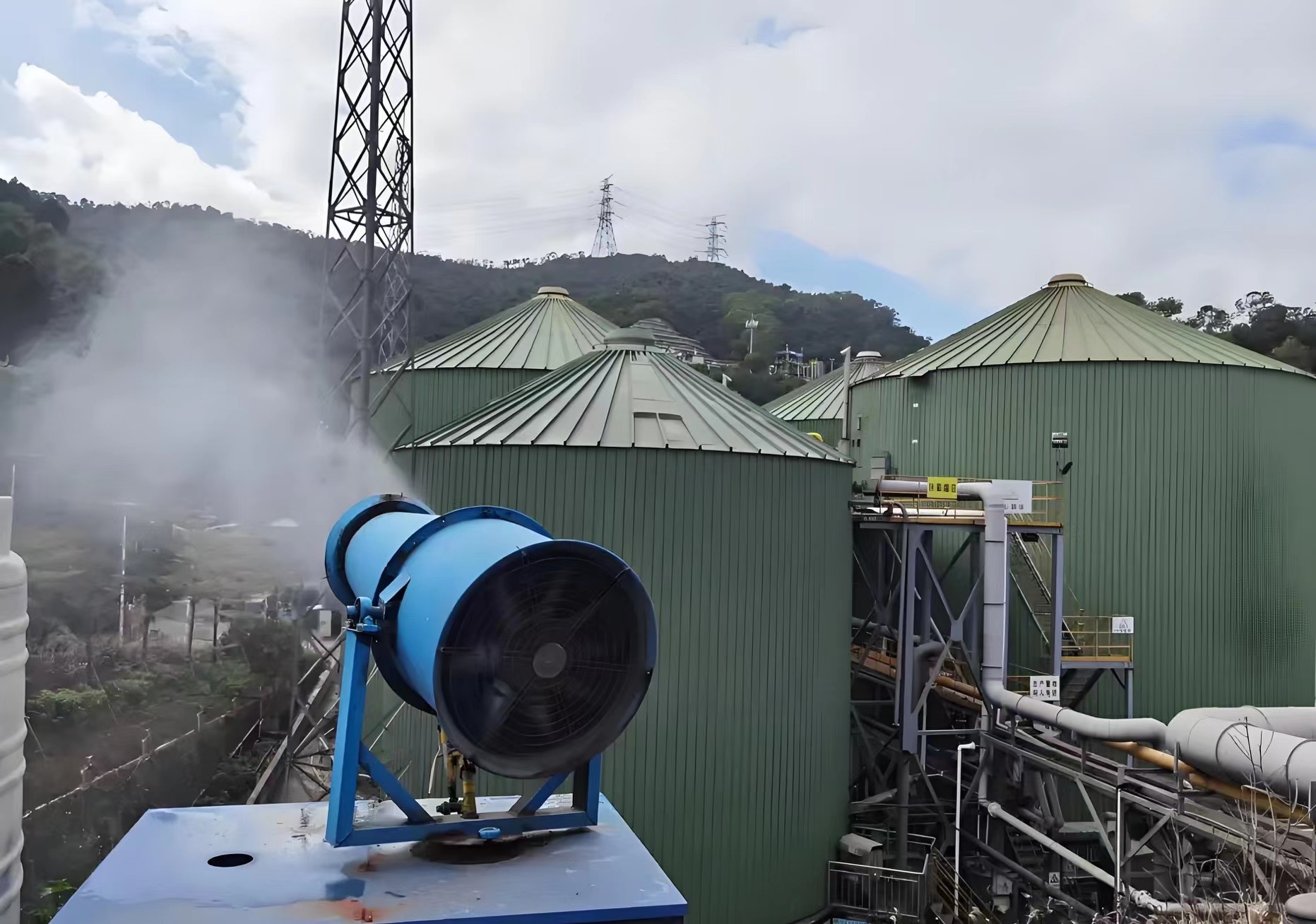 Odor Control Solutions for Sludge Landfill