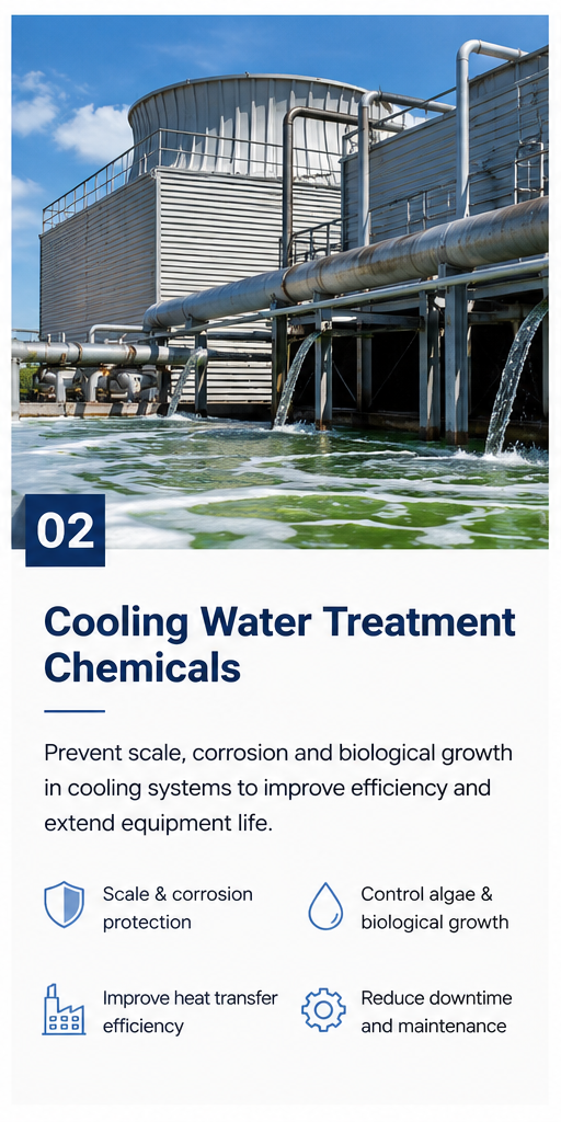 cooling water treatment chemicals